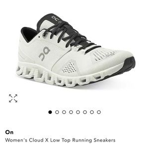 On Running Cloud X Womens White/Black size 10